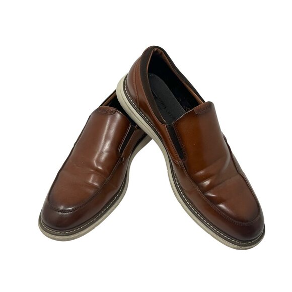 Mens Shengboard -  Brown Slip-On Loafers -  Size 9W - Picture 5 of 9